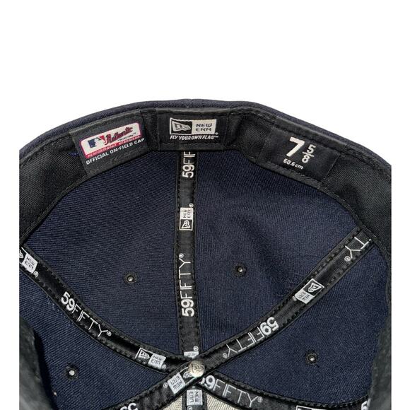 New Era Houston Astros 59Fifty Fitted Snapback Hat - Size 7 5/8 - Picture 5 of 5